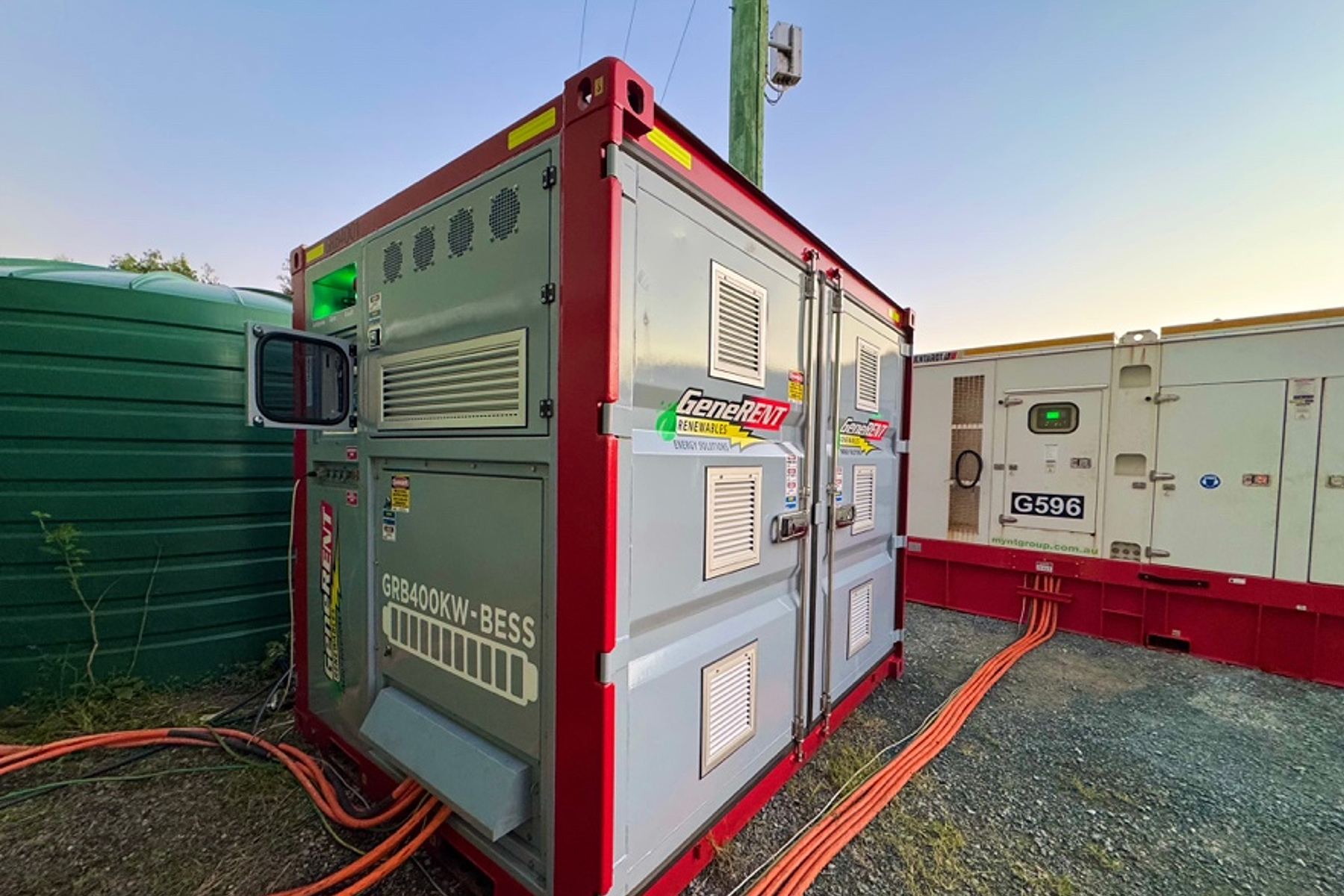 400kW BESS Paired with 400kVA Generator